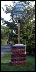 Village sign